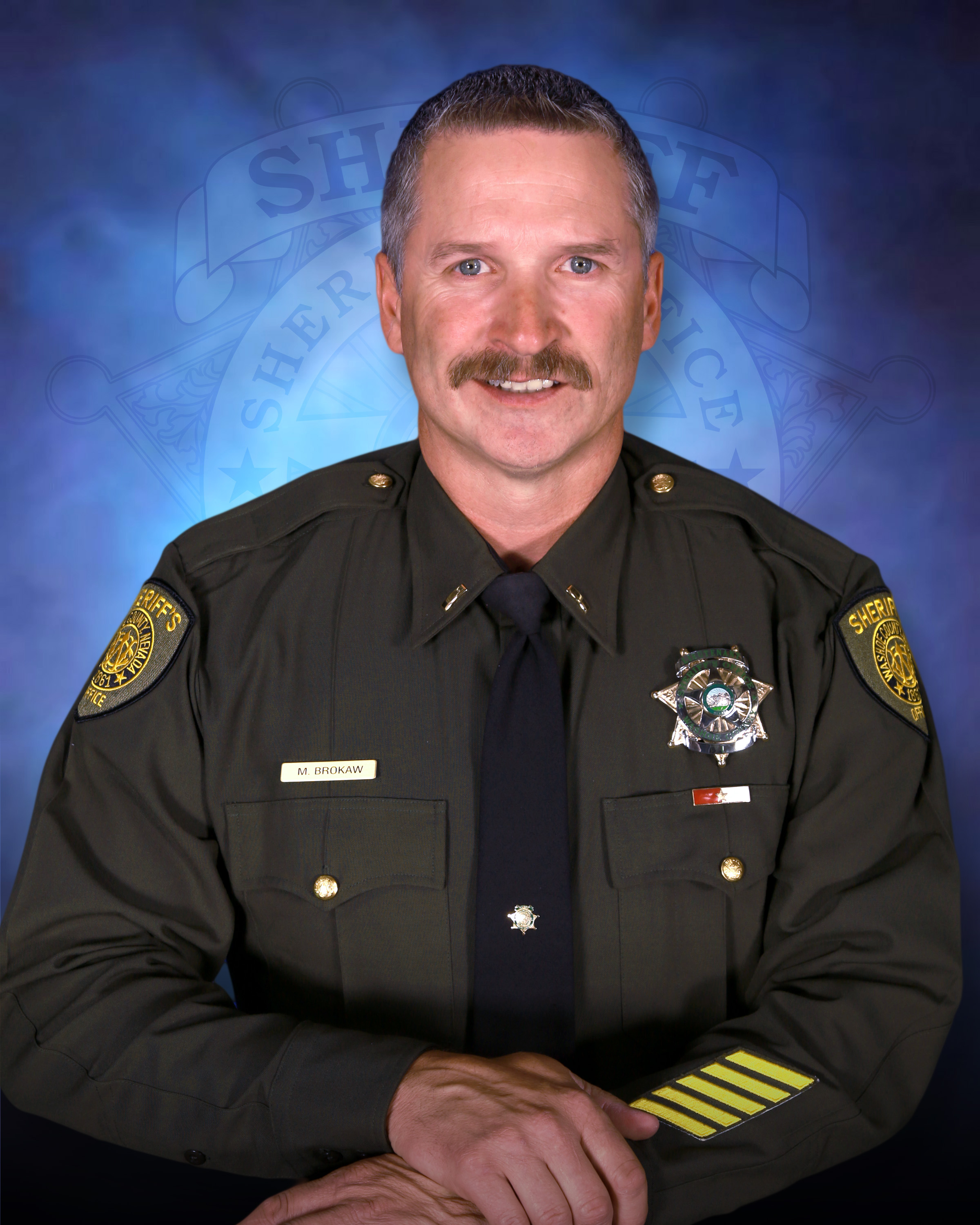 Washoe County Sheriff Darin Balaam Holds Promotion Ceremony For New Captain On Monday 